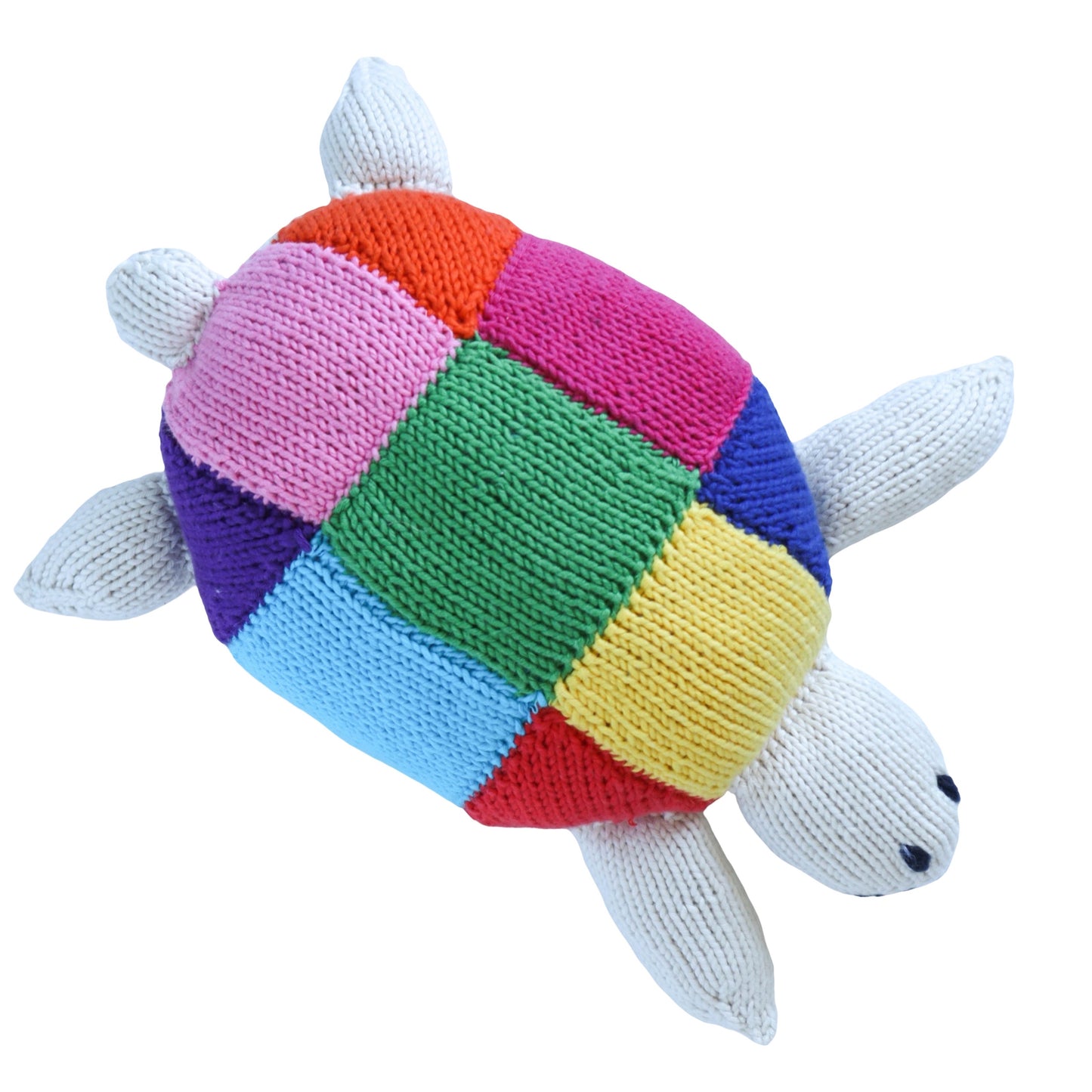 Hand Knit Organic Cotton Turtle
