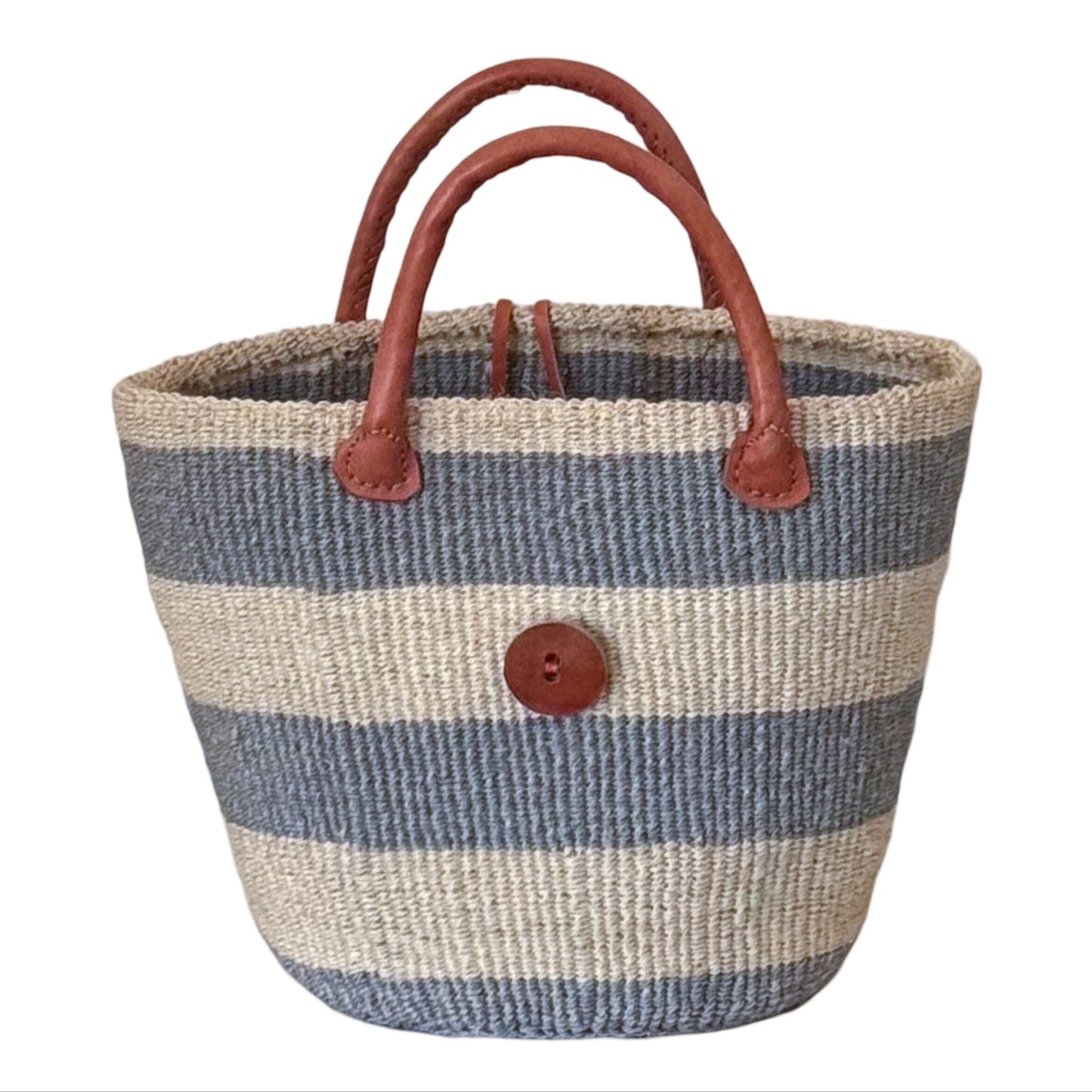 Kiondo Basket with Leather Handles - Medium