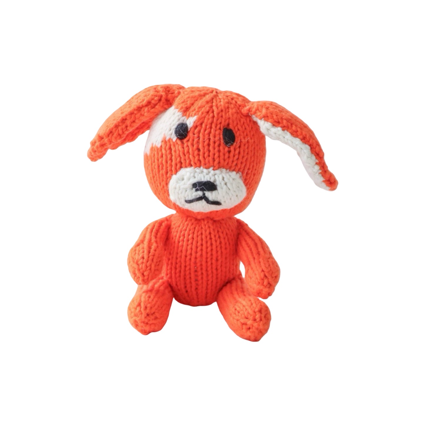 Hand Knit Organic Cotton Rascal-Style Dog