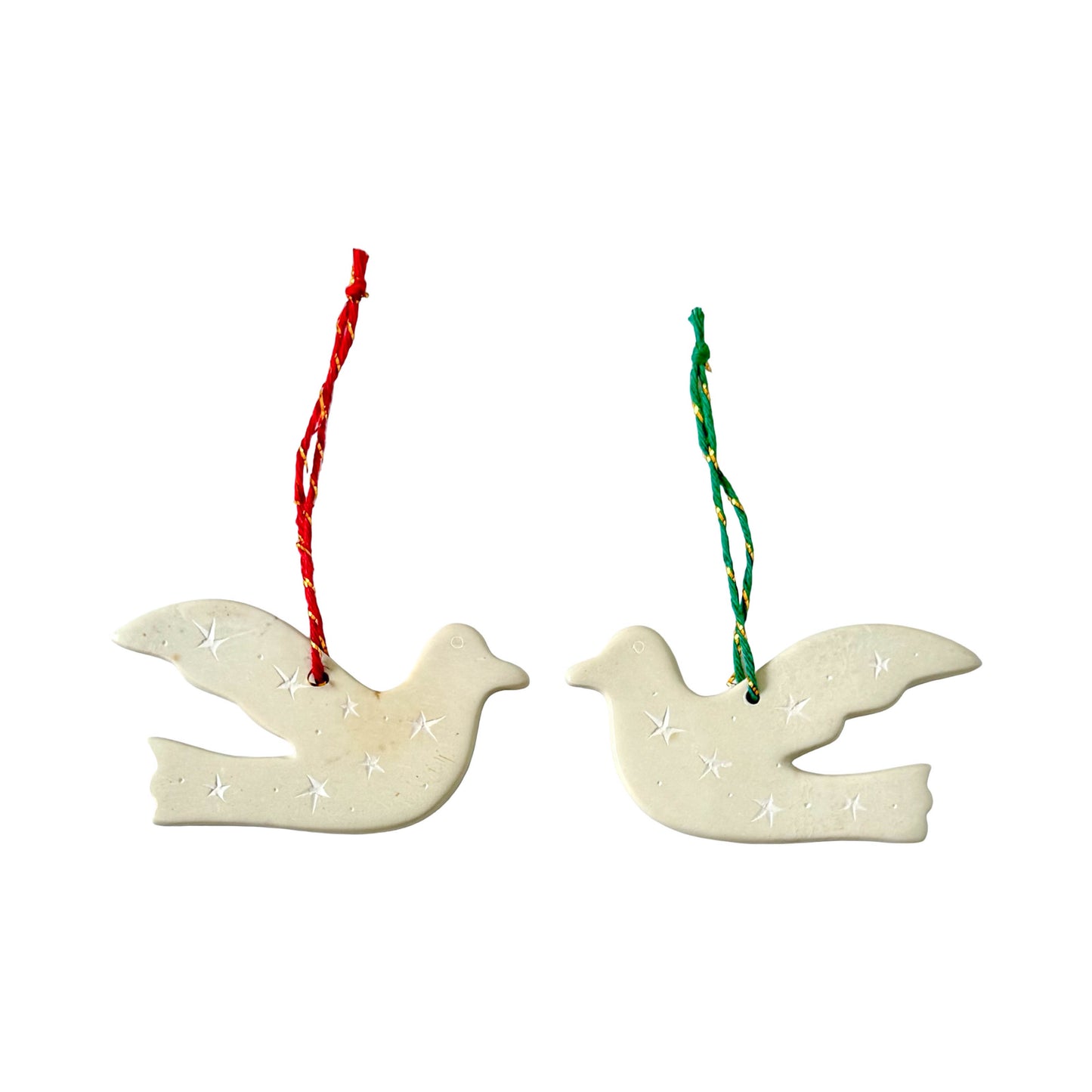 Soapstone Dove Ornament