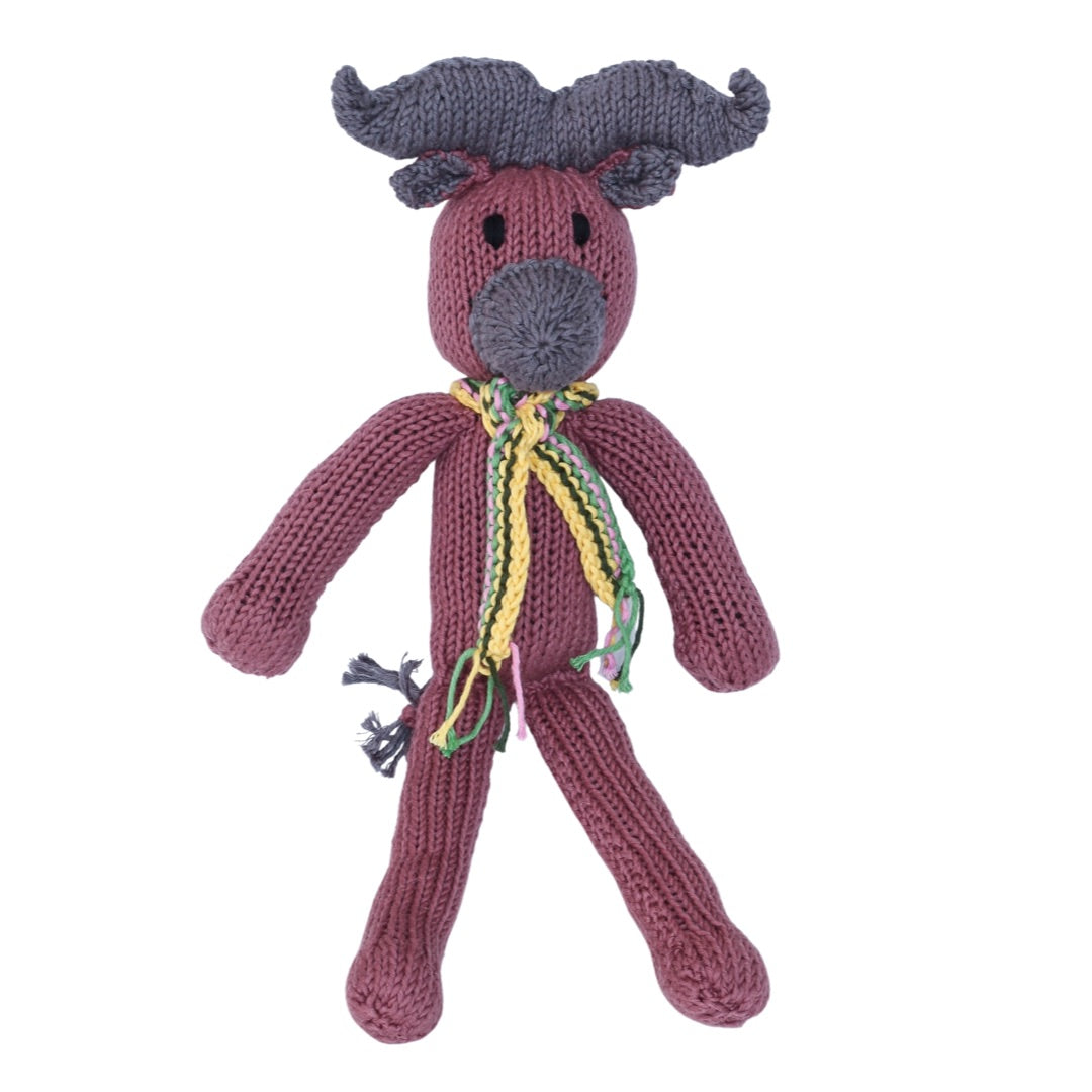 Hand Knit Organic Cotton Spider-Style Buffalo