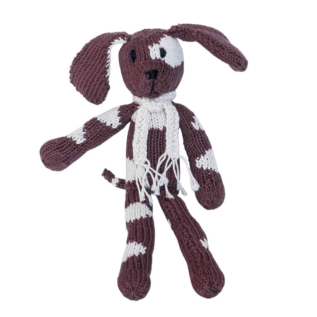 Hand Knit Organic Cotton Spider-Style Dog