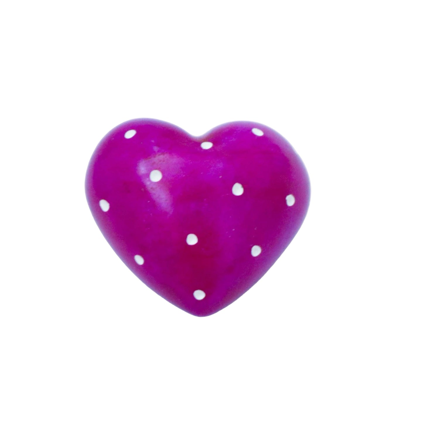 Soapstone Dotted Heart