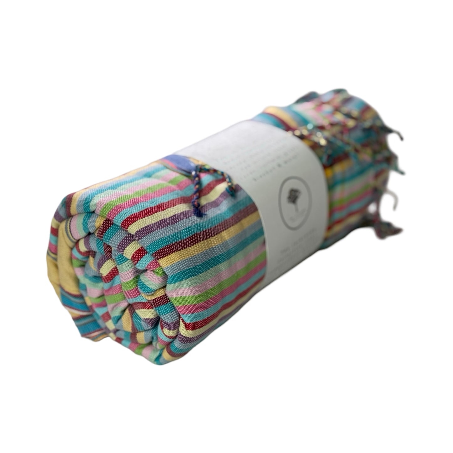 Kikoi with Towel - Butter Yellow & Raspberry