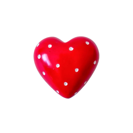 Soapstone Dotted Heart