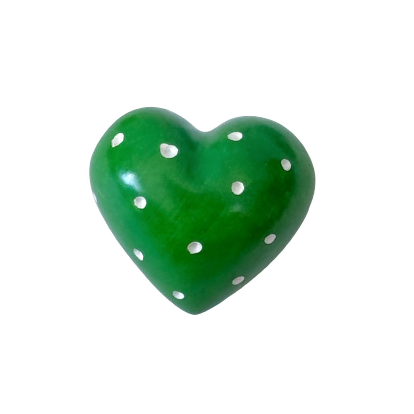Soapstone Dotted Heart