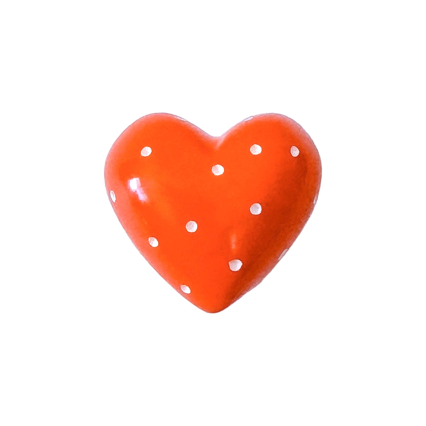Soapstone Dotted Heart