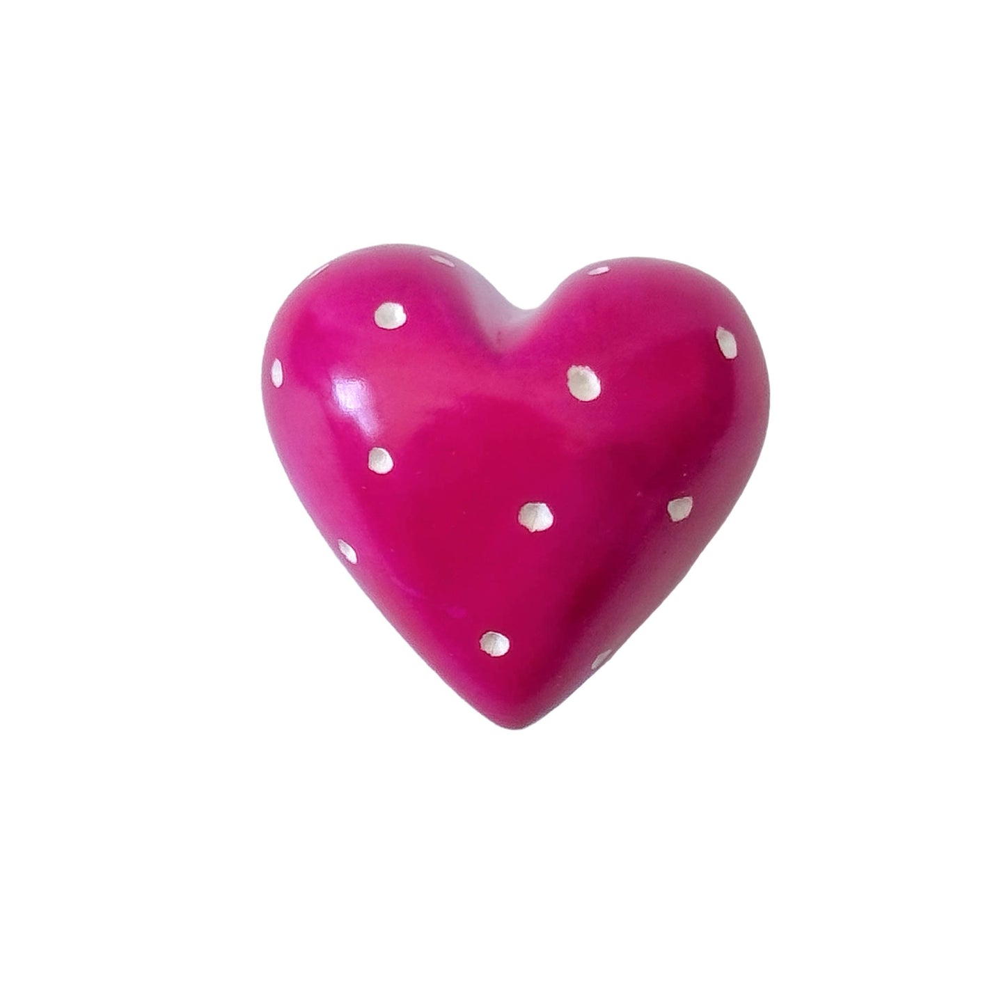 Soapstone Dotted Heart