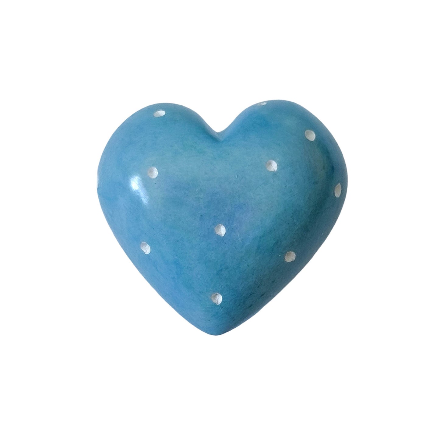 Soapstone Dotted Heart