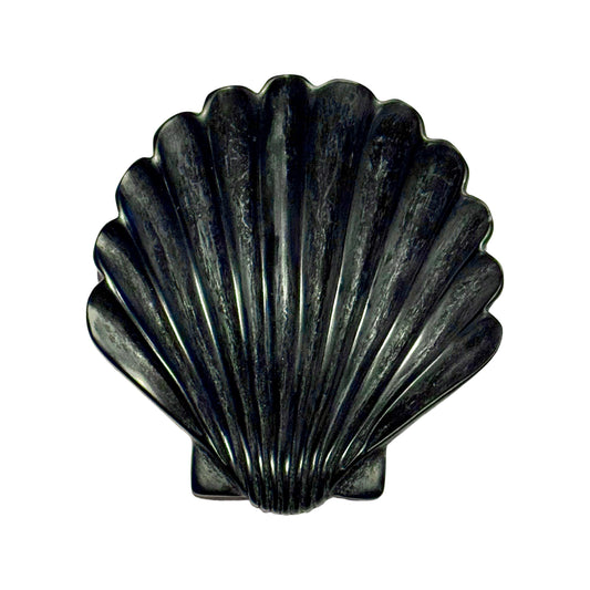 Soapstone Scallop Shell Trinket Dish