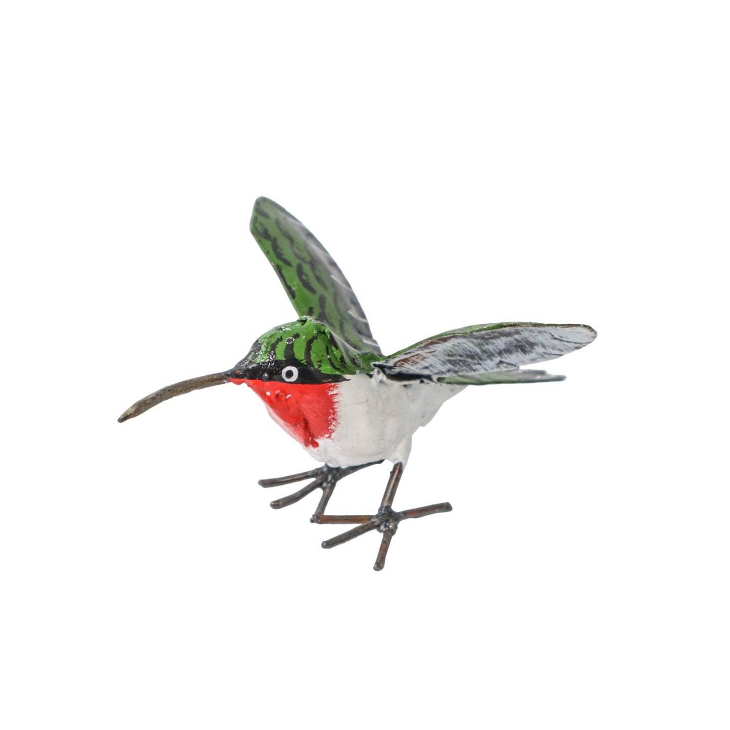 Recycled Metal Garden Sculpture - Hummingbird (small)
