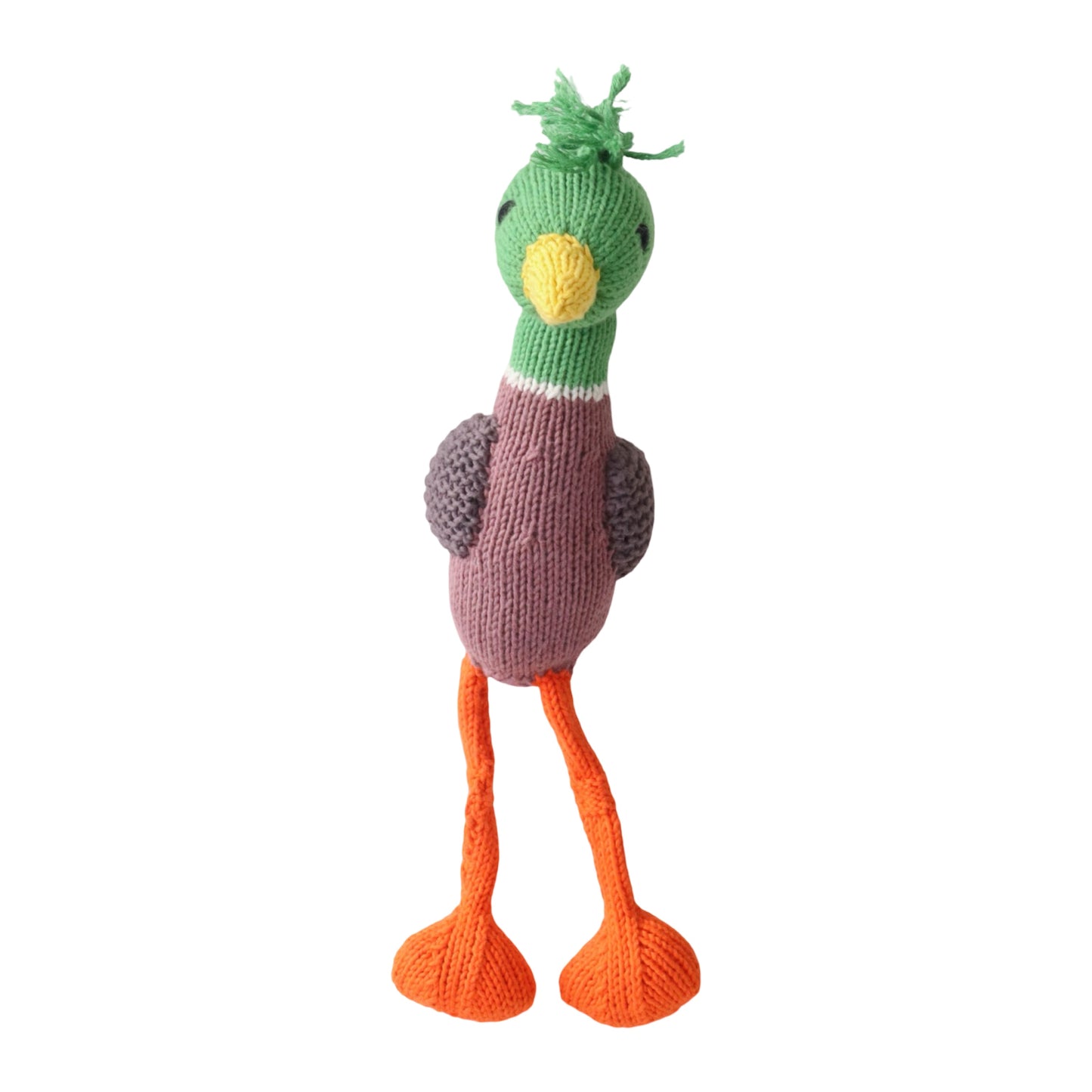 Hand Knit Organic Cotton Duck