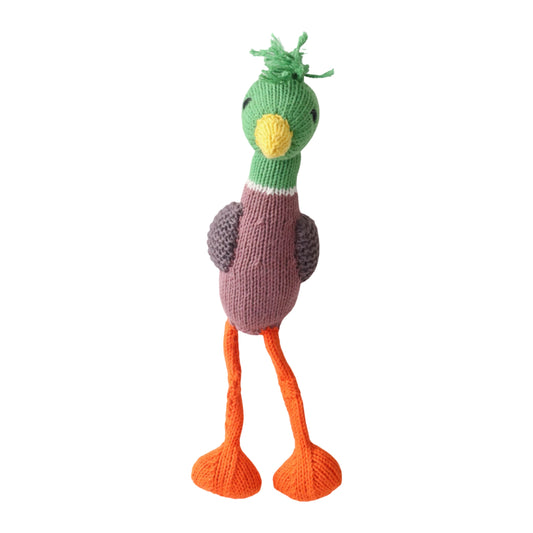 Hand Knit Organic Cotton Duck