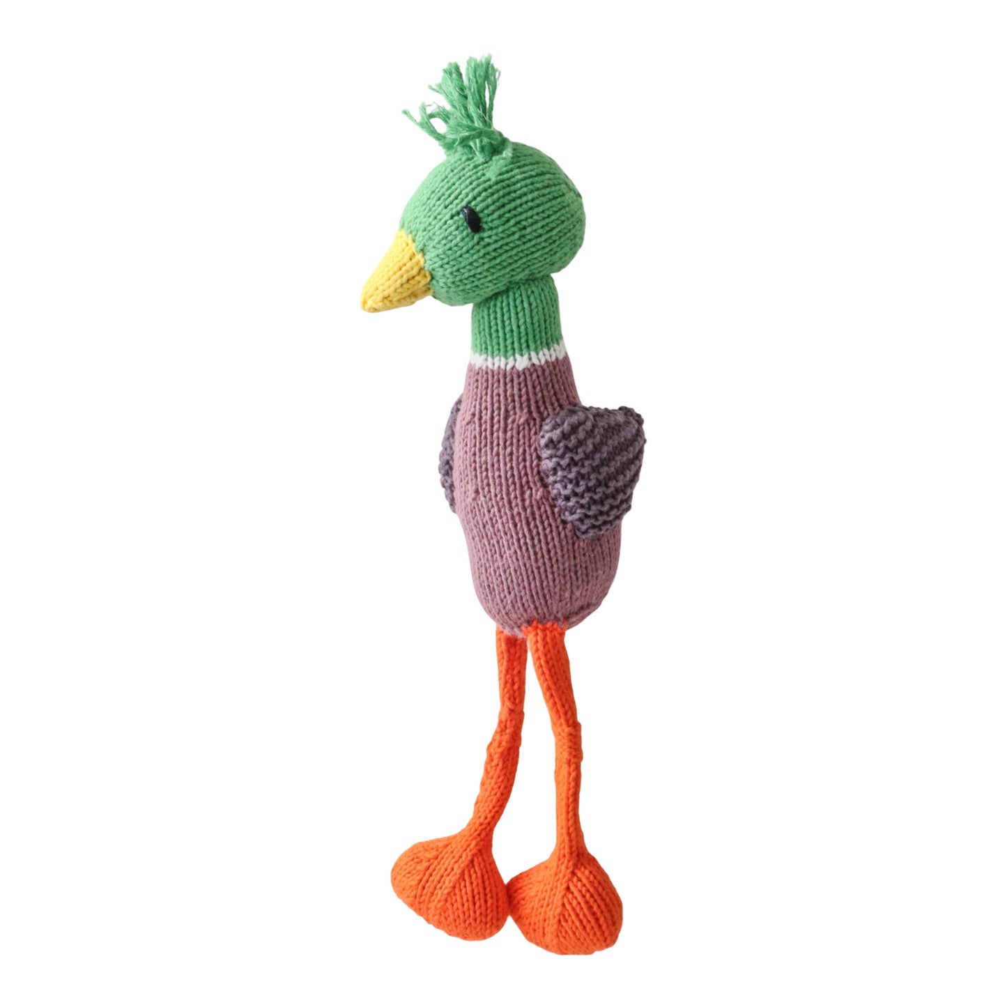 Hand Knit Organic Cotton Duck