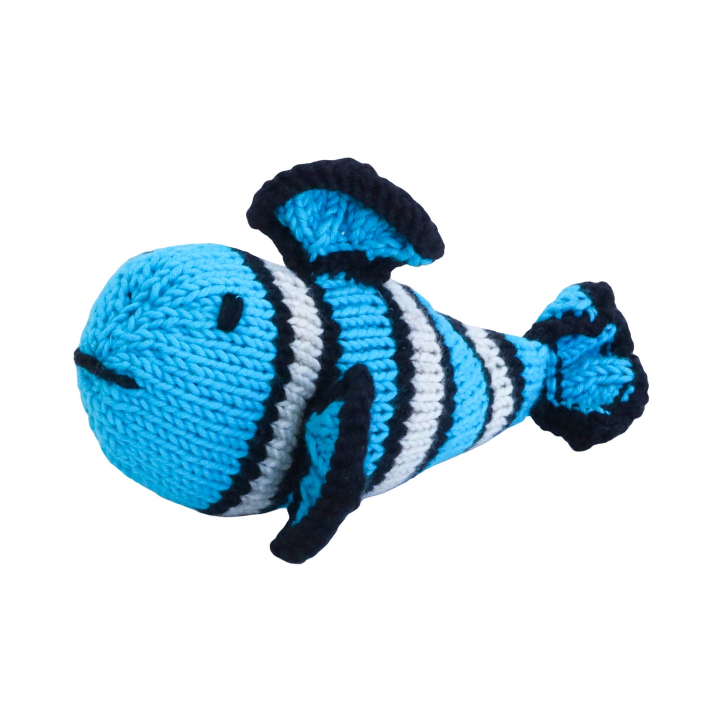 Hand Knit Organic Cotton Fish