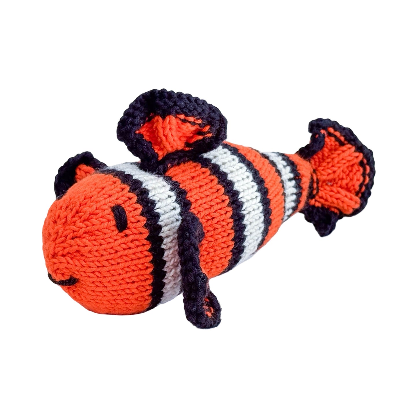 Hand Knit Organic Cotton Fish