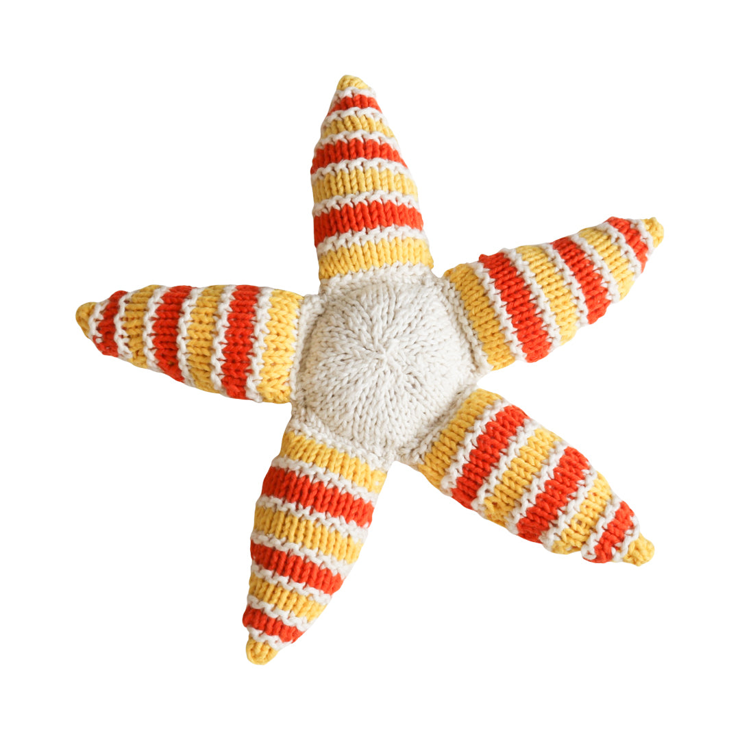 Hand Knit Organic Cotton Sea Star