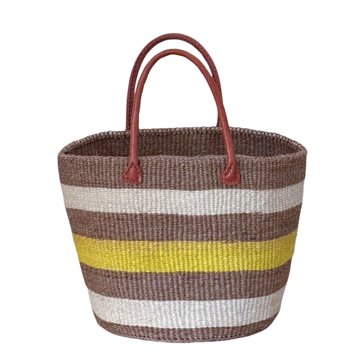 Kiondo Basket with Leather Handles - Large