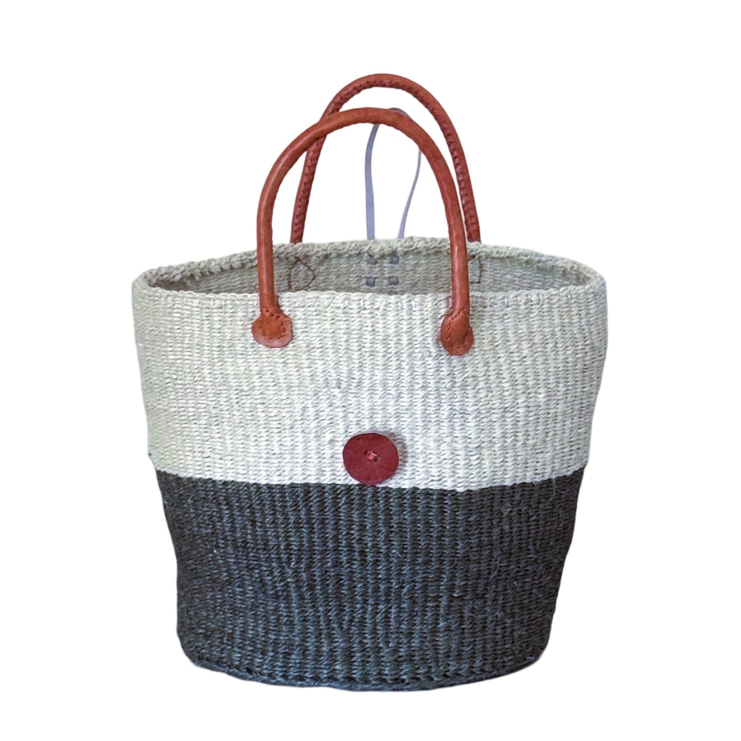 Kiondo Basket with Leather Handles - Large