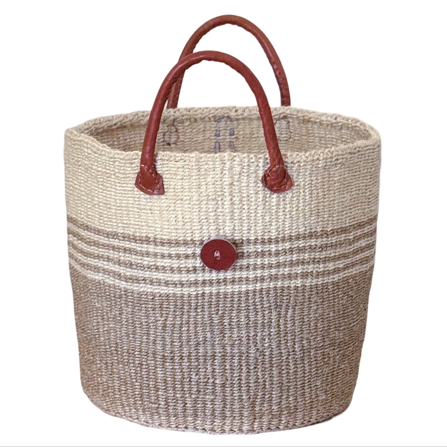 Kiondo Basket with Leather Handles - XL