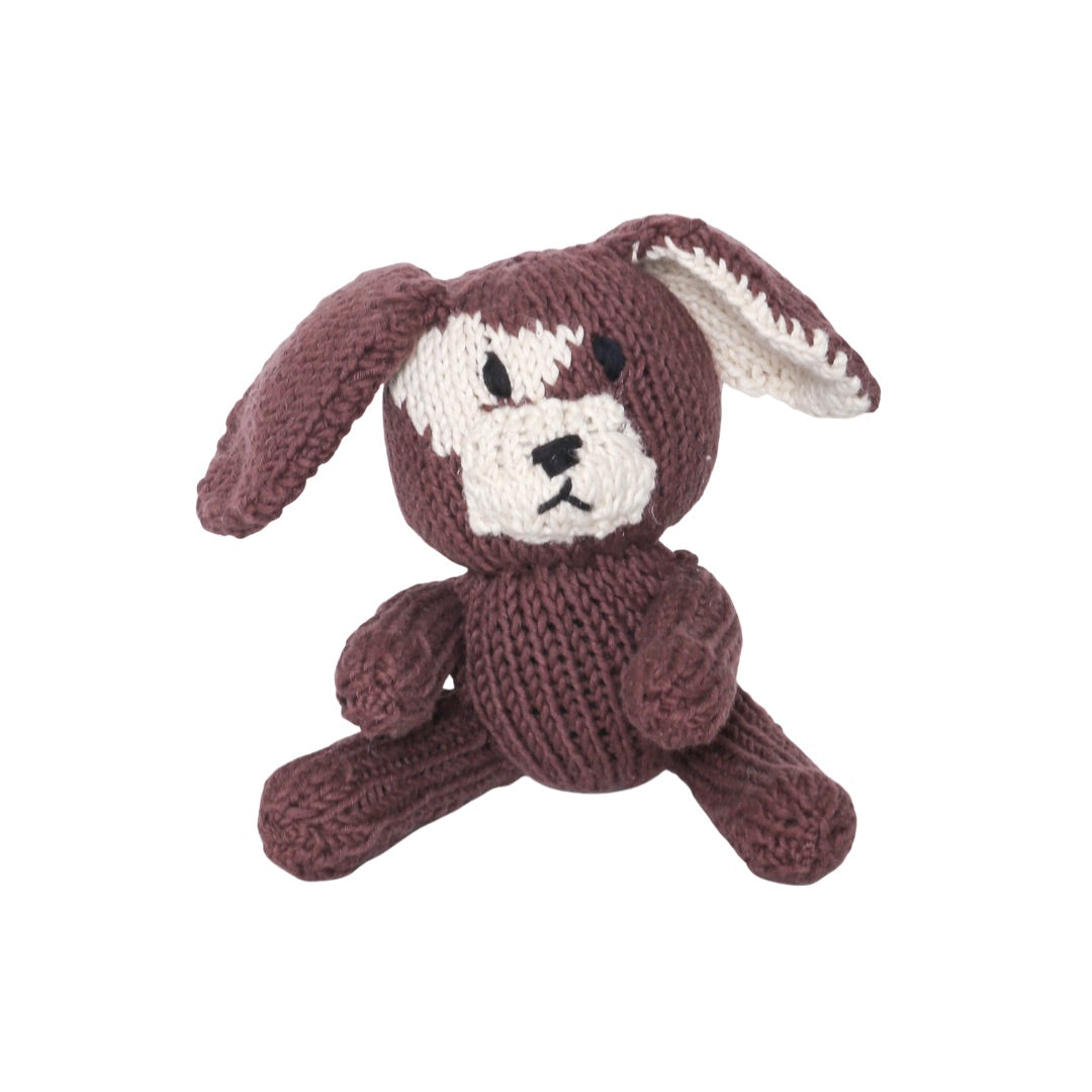 Hand Knit Organic Cotton Rascal-Style Dog
