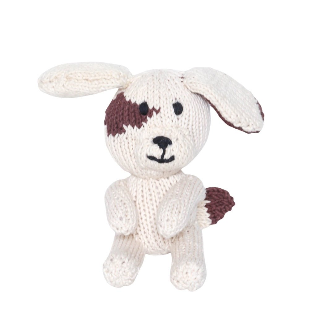 Hand Knit Organic Cotton Rascal-Style Dog
