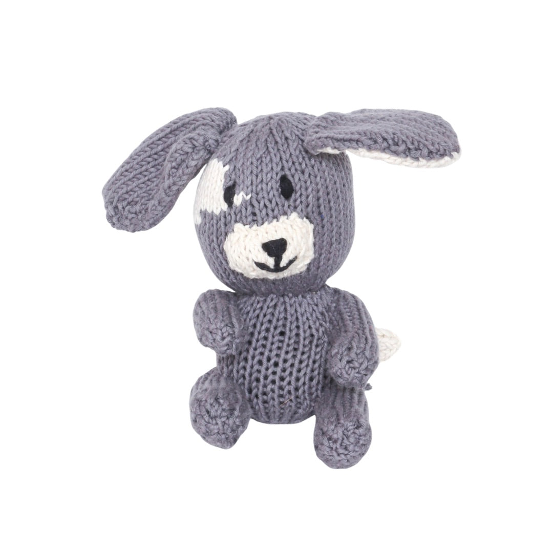 Hand Knit Organic Cotton Rascal-Style Dog