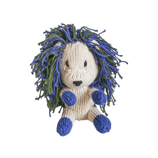 Hand Knit Organic Cotton Rascal-Style Lion