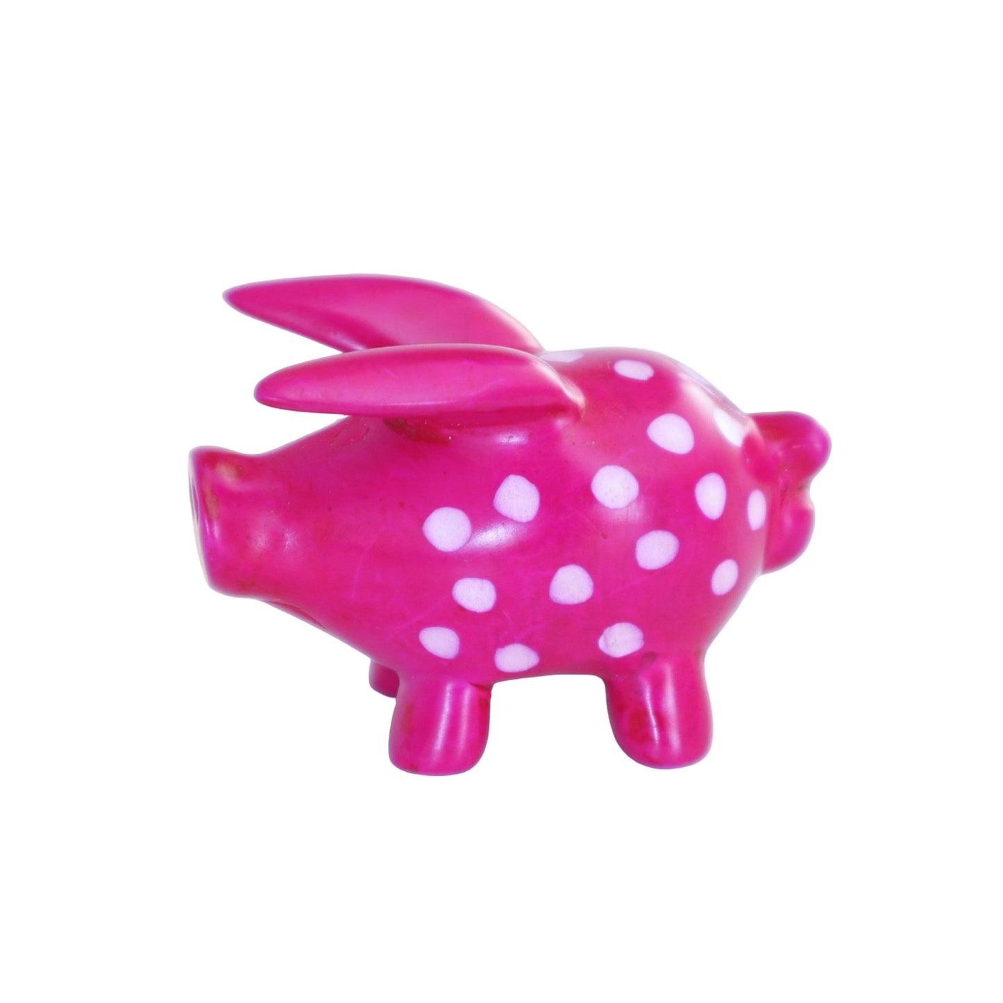 Soapstone Polka Dot Pig