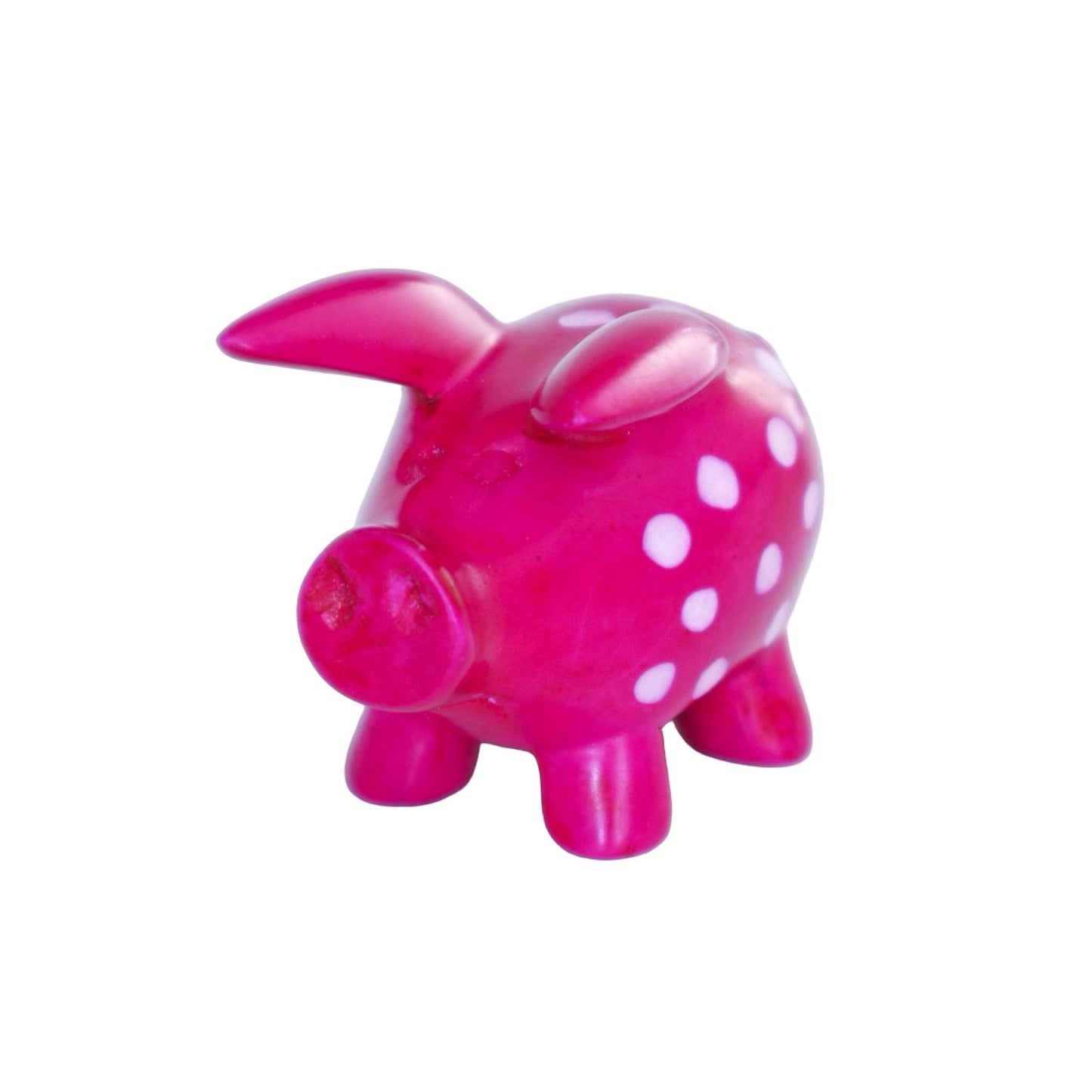 Soapstone Polka Dot Pig
