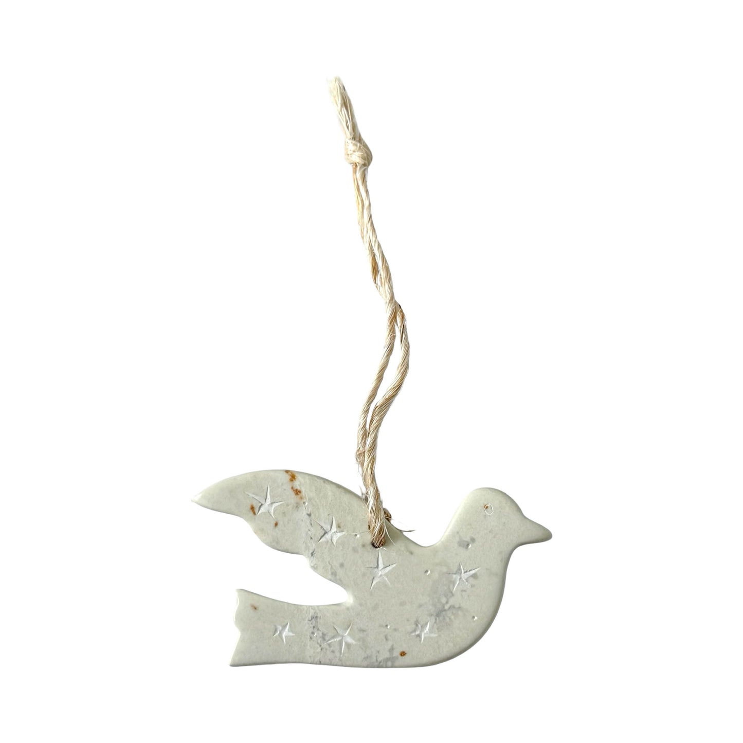 Soapstone Dove Ornament