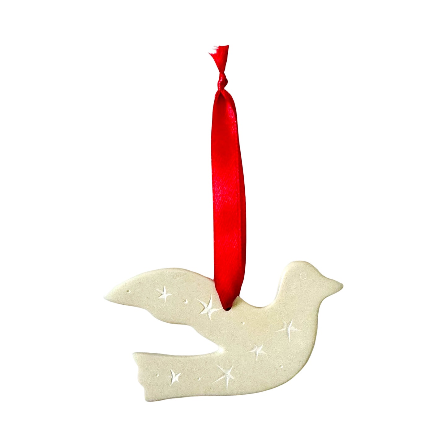 Soapstone Dove Ornament