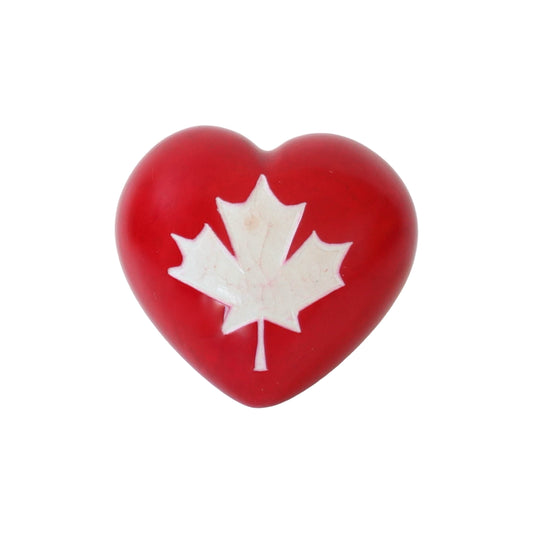 Soapstone Love Canada Heart