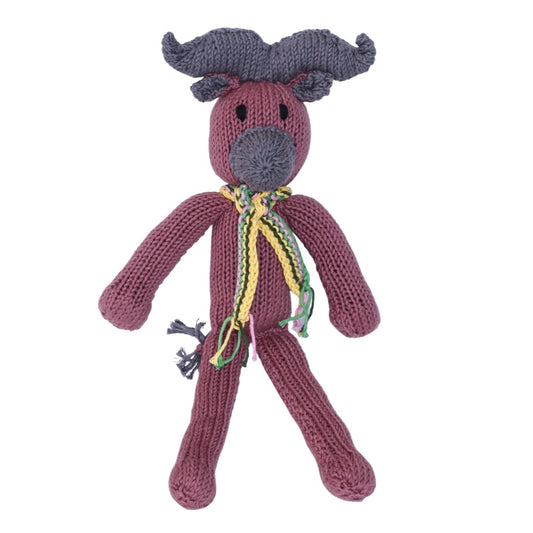 Hand Knit Organic Cotton Spider-Style Buffalo