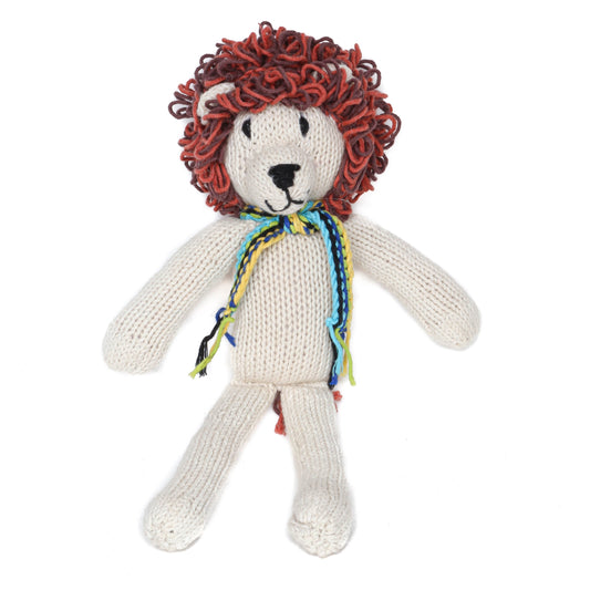 Hand Knit Organic Cotton Spider-Style Lion