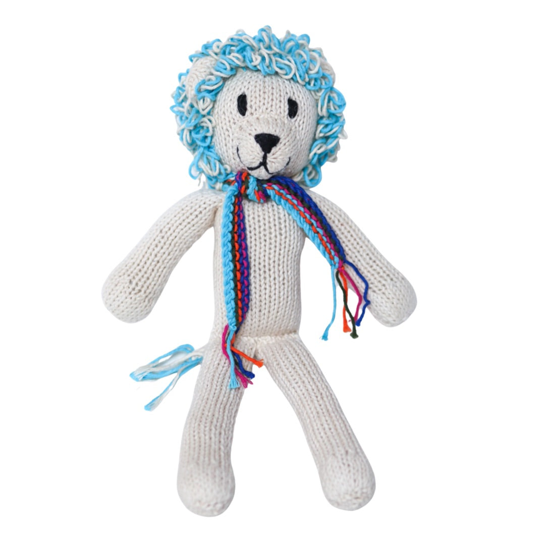 Hand Knit Organic Cotton Spider-Style Lion