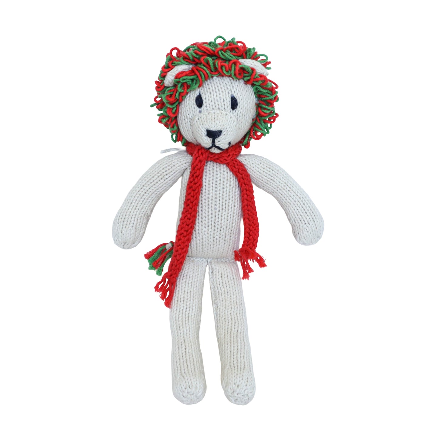 Hand Knit Organic Cotton Spider-Style Lion