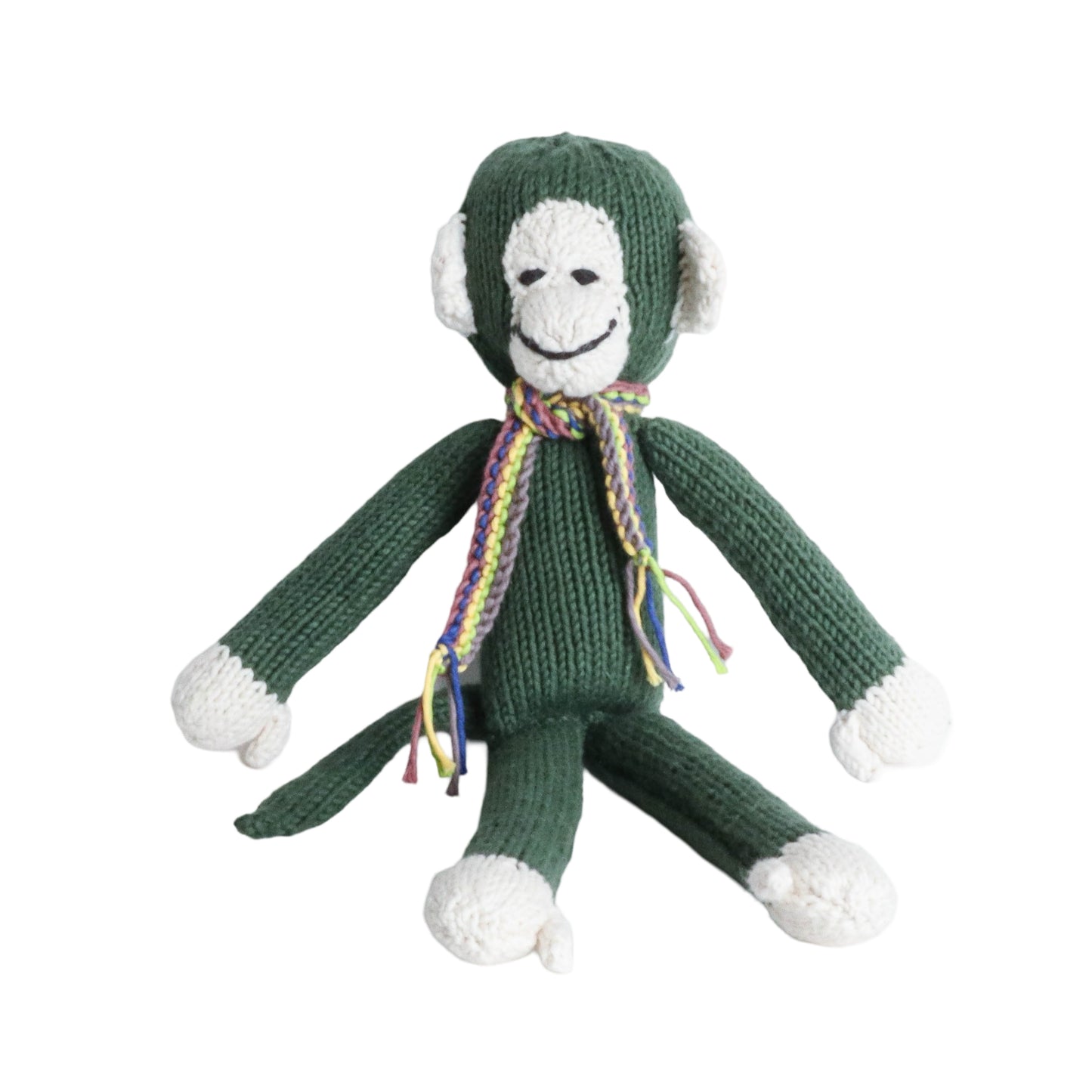 Hand Knit Organic Cotton Spider-Style Monkey