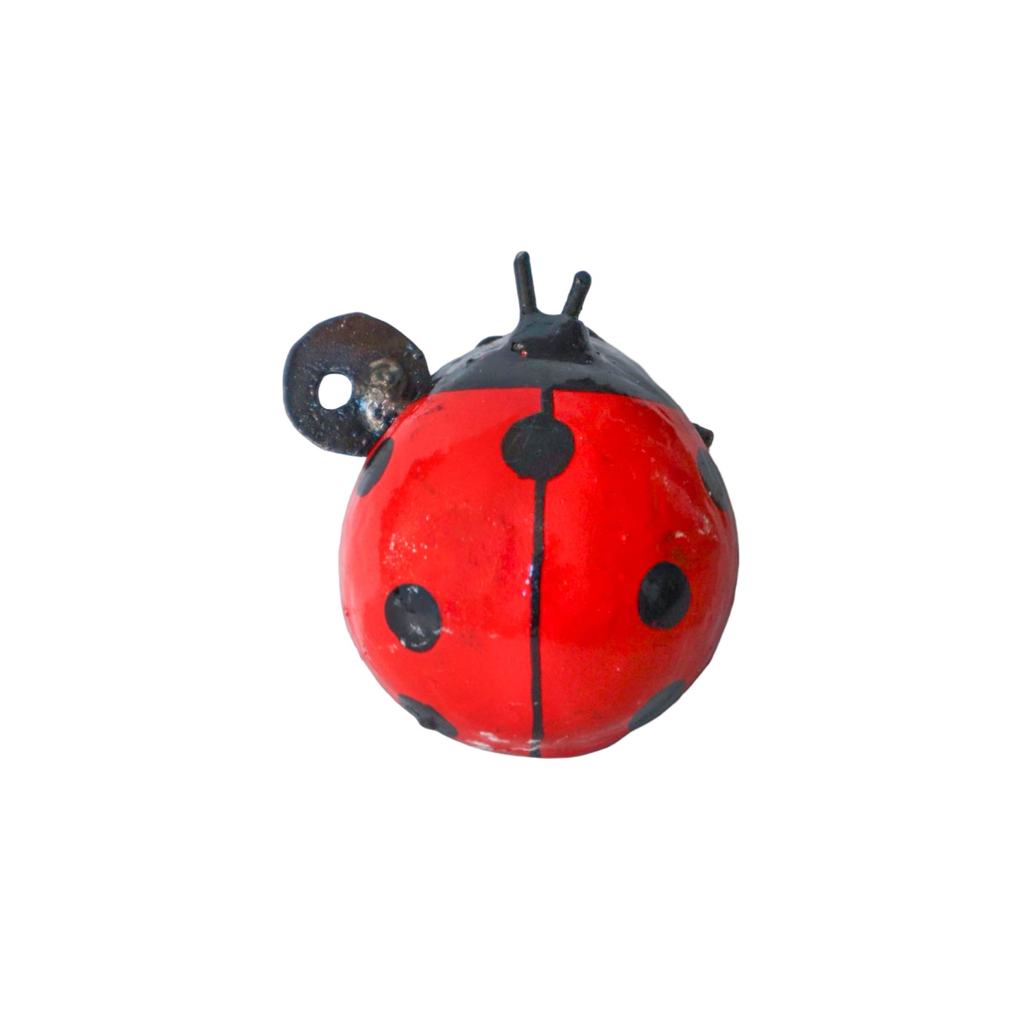 Recycled Metal Garden Sculpture - Ladybug