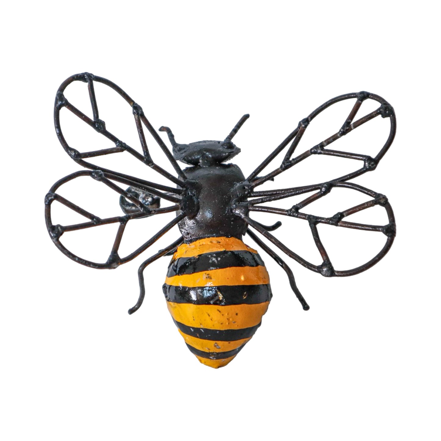 Recycled Metal Garden Sculpture - Bee