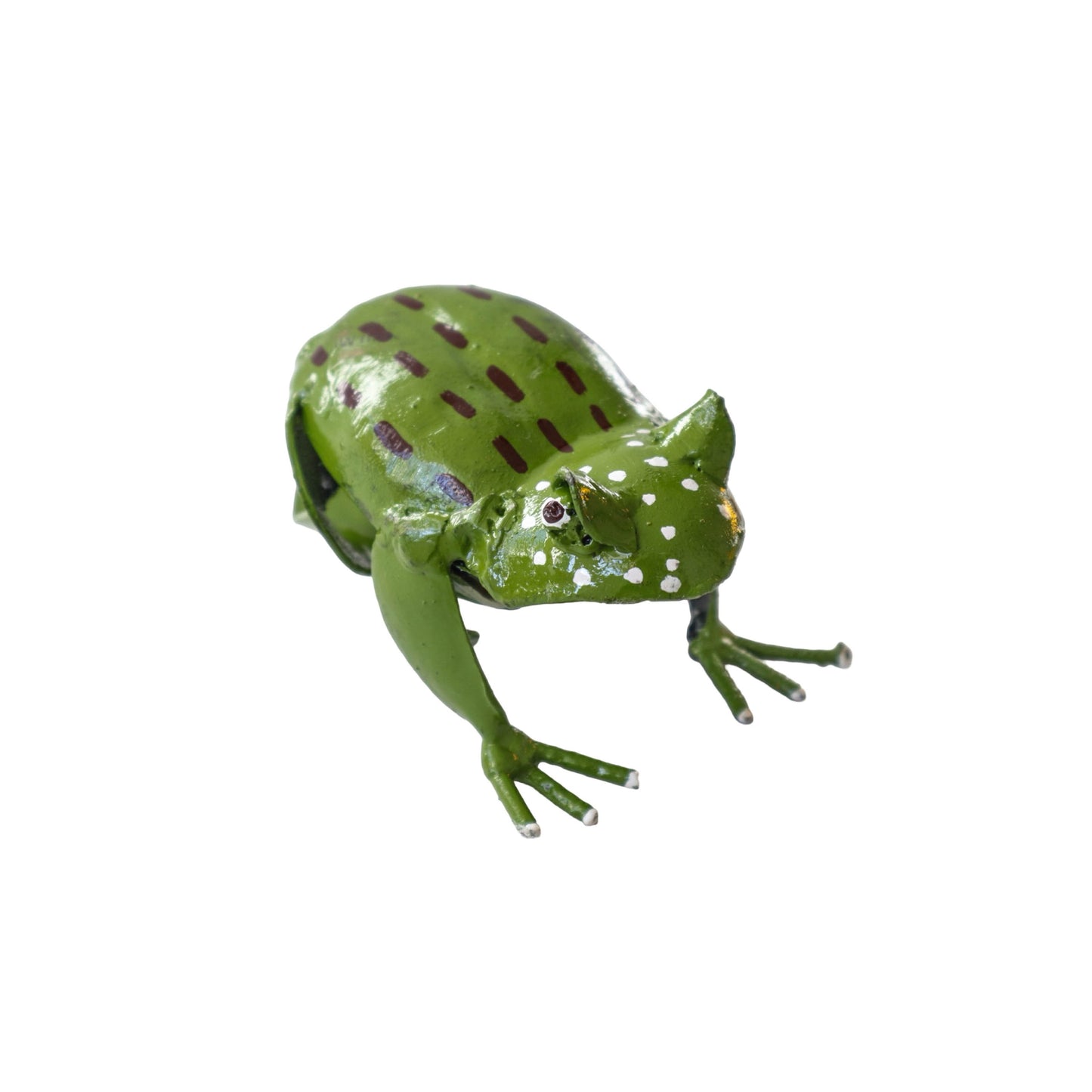 Recycled Metal Garden Sculpture - Frog