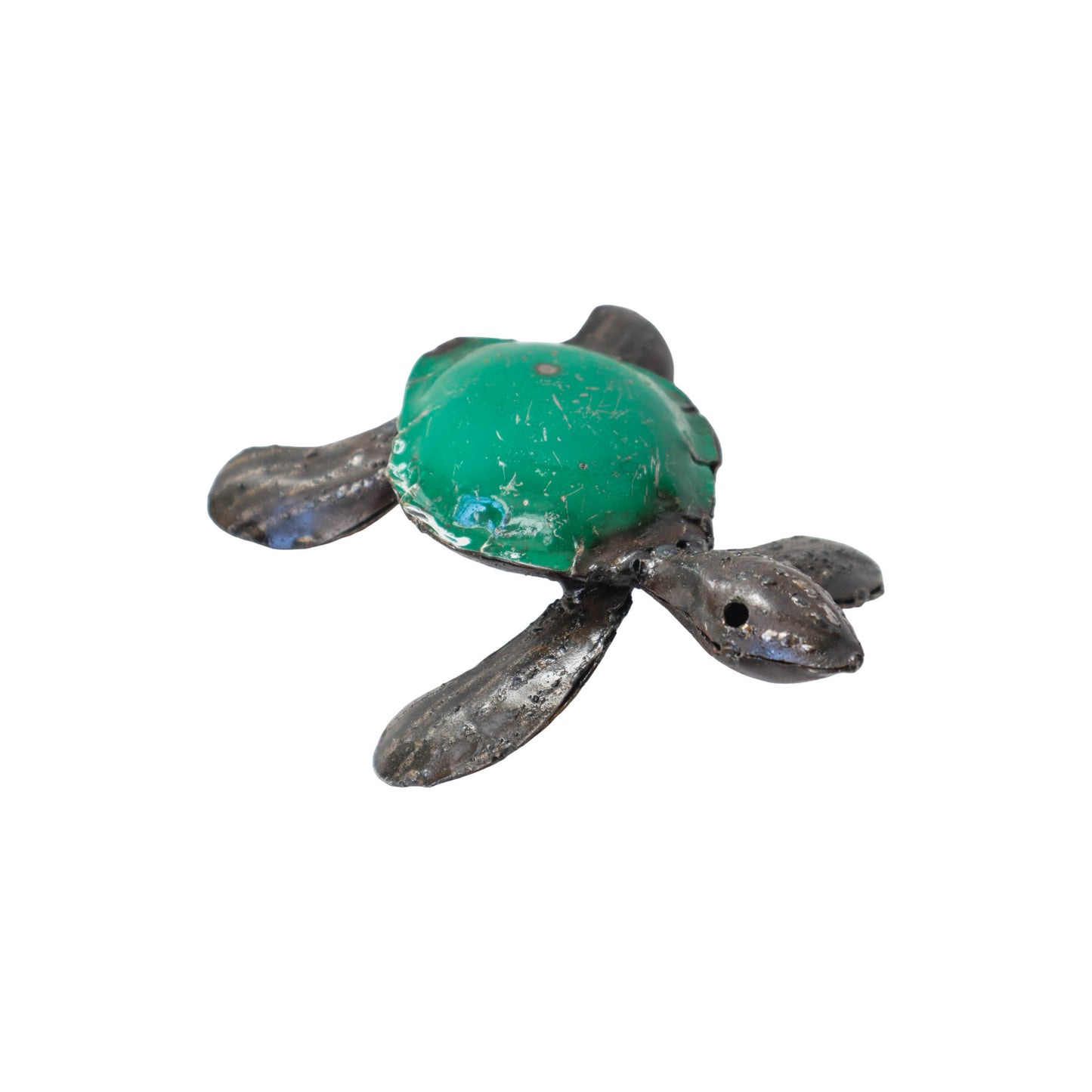 Recycled Metal Garden Sculpture - Turtle
