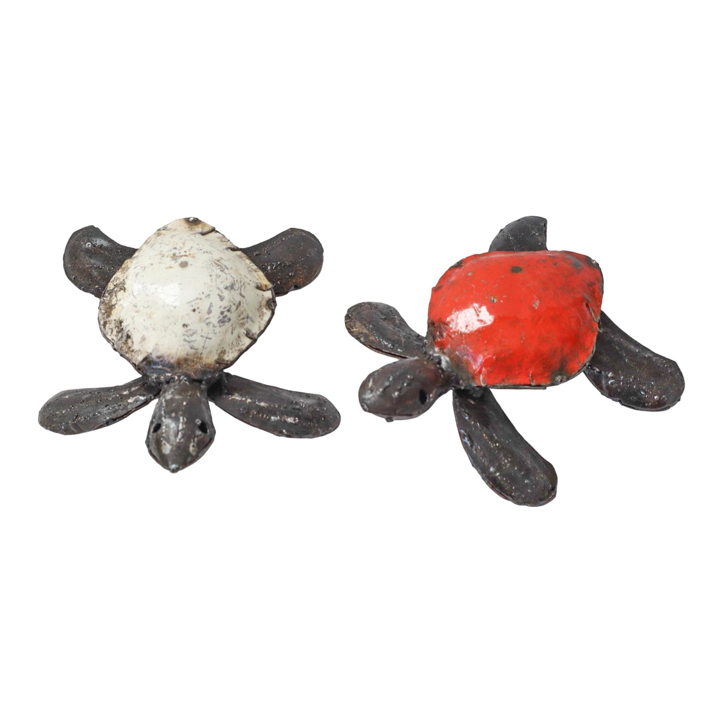Recycled Metal Garden Sculpture - Turtle