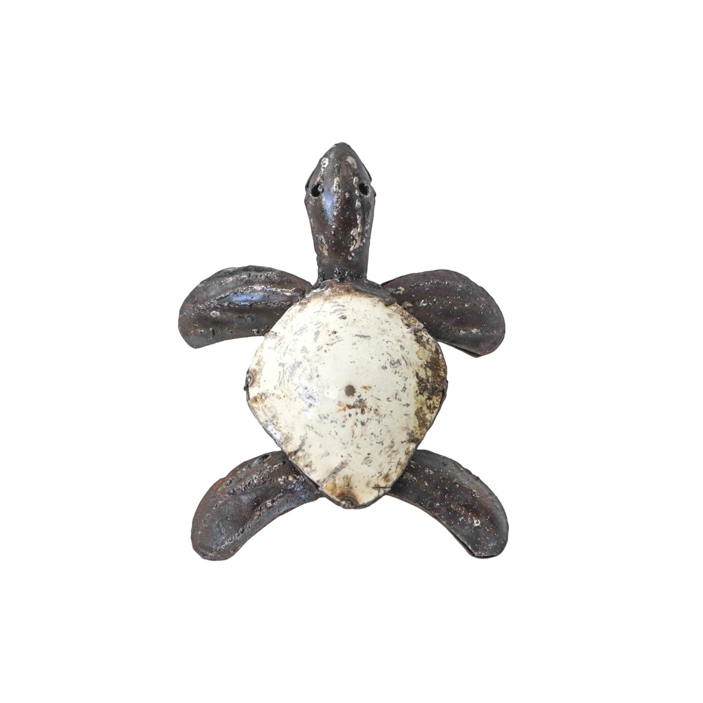 Recycled Metal Garden Sculpture - Turtle