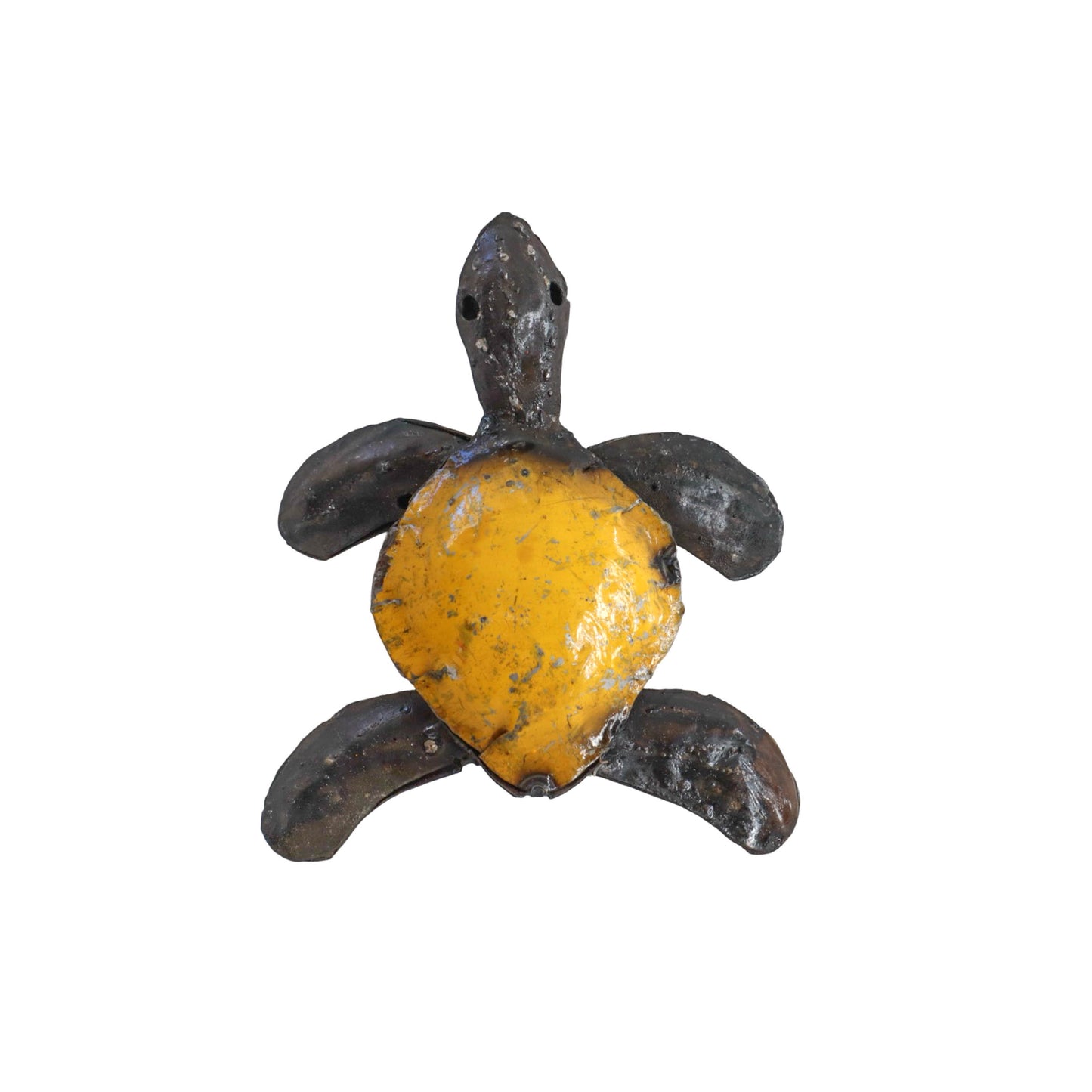 Recycled Metal Garden Sculpture - Turtle