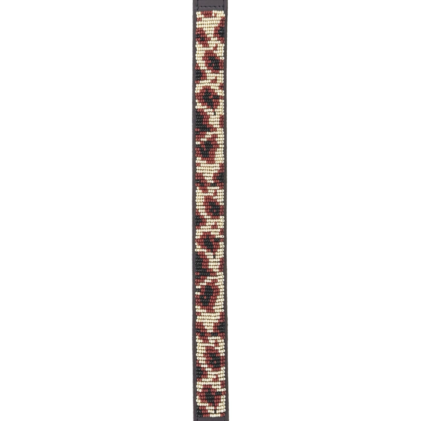 Beaded Dog Collar - Leopard