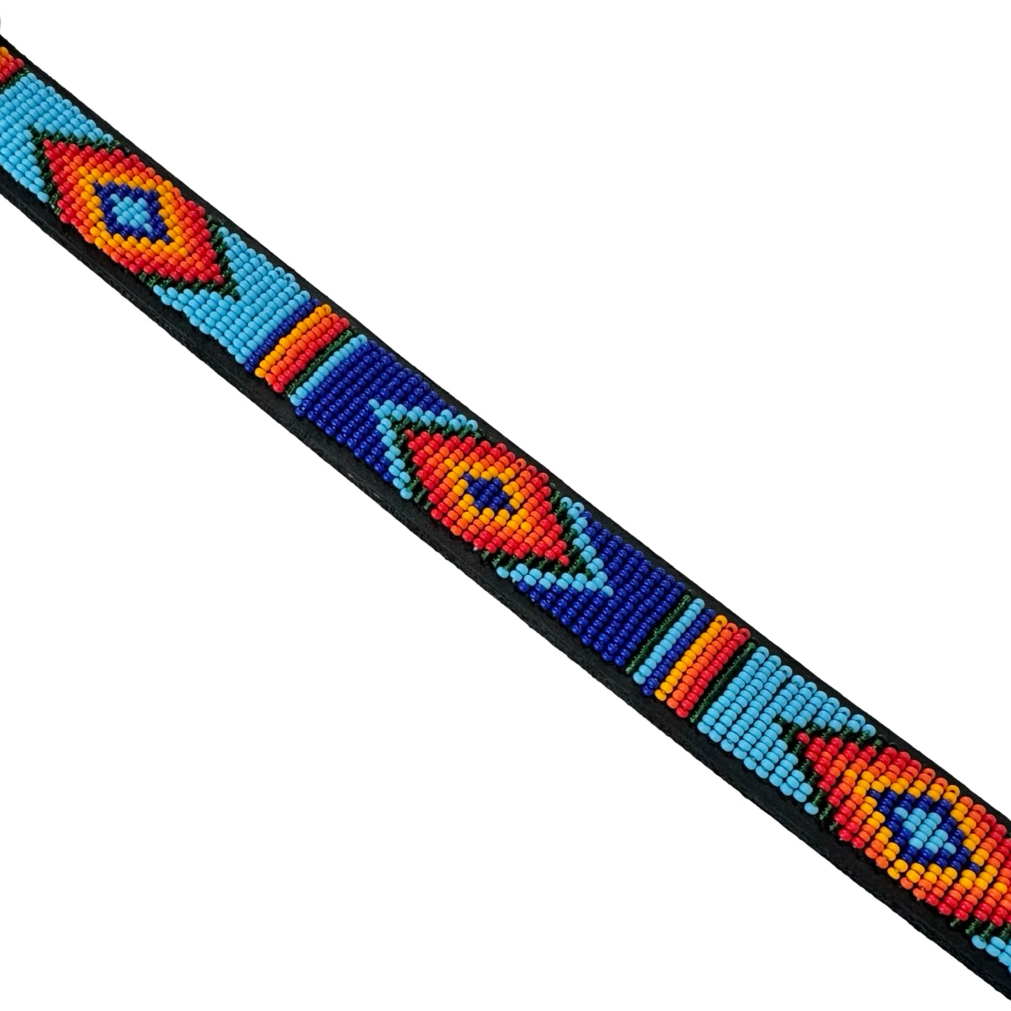 Beaded Dog Collar - Southwest