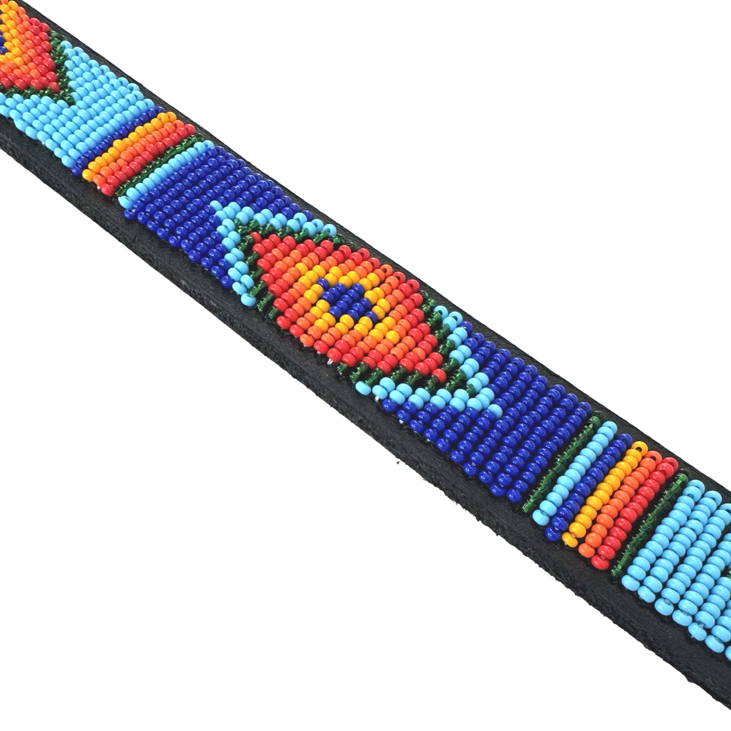 Beaded Dog Collar - Southwest