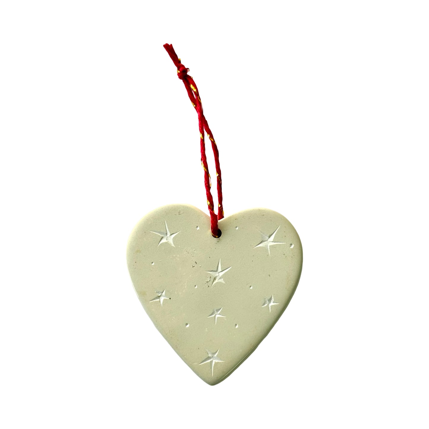 Soapstone Heart Ornament