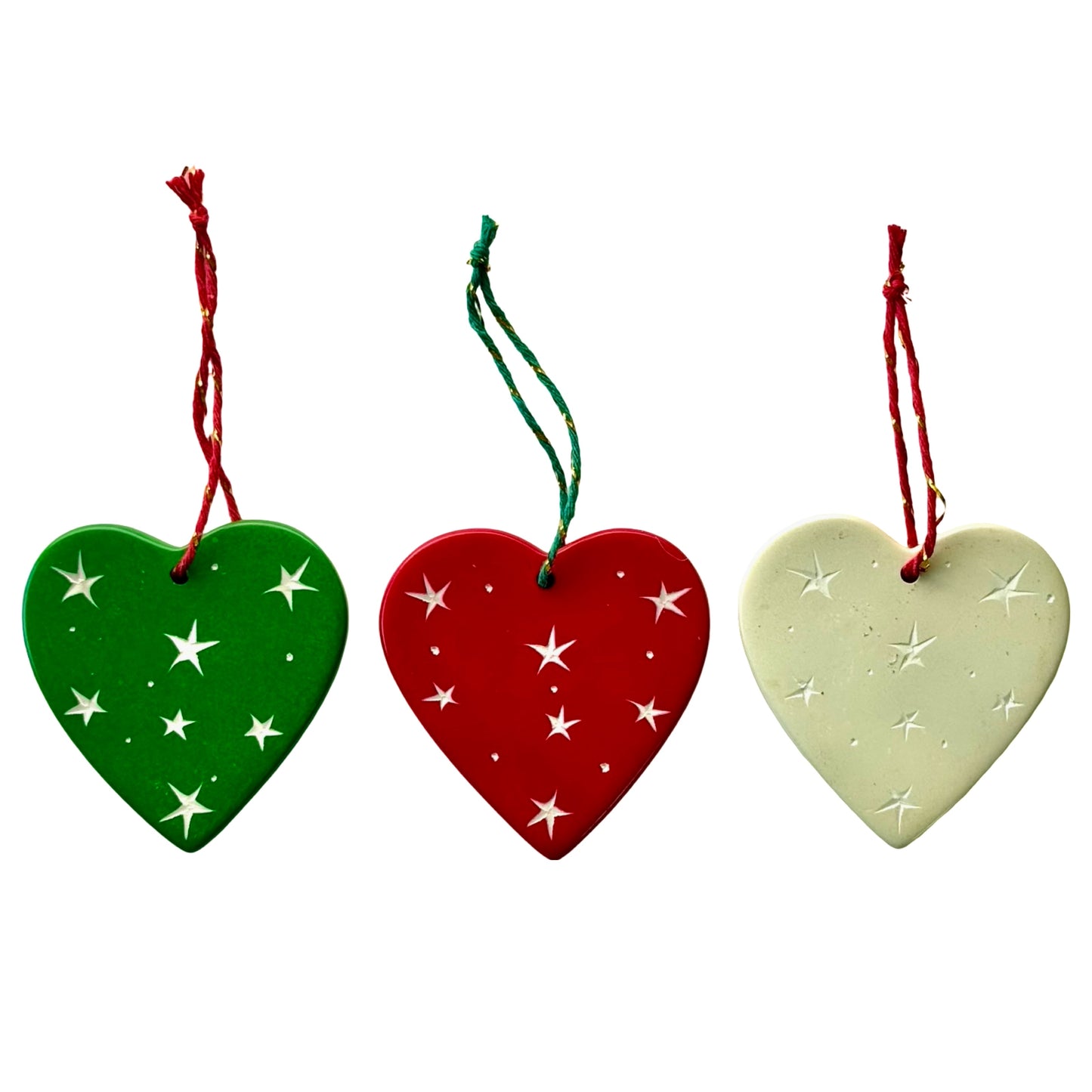 Soapstone Heart Ornament